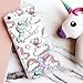 iPhone 6/6S Case,Blingy's New Cool Flowing Liquid Glitter Style Plastic Hard Case for Apple iPhone 6/6S (Cartoon Unicorn)