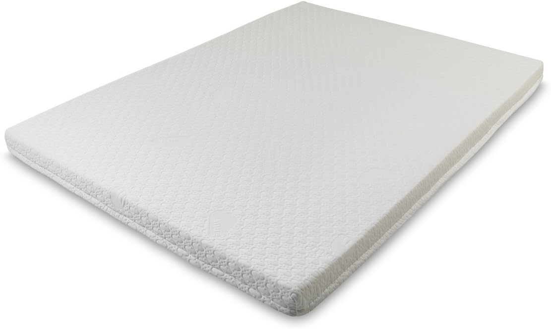 Snug 7.5 cm / 3" inch Memory Foam Mattress Topper with Coolmax