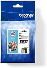 Brother LC-424BK/LC-424C/LC-424M/LC-424Y Inkjet Cartridges Multi-Pack view 1