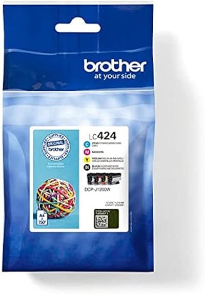 Brother LC-424BK/LC-424C/LC-424M/LC-424Y Inkjet Cartridges Multi-Pack