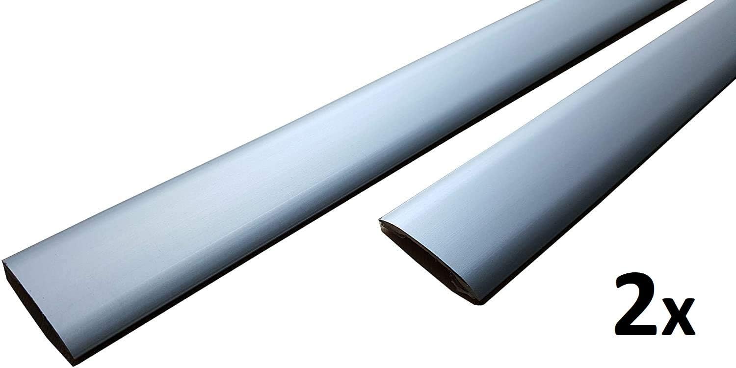 FloorPro® Threshold Cover Strip Self Adhesive Silver Finish 2X