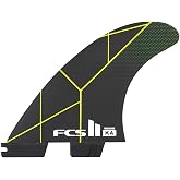 FCS II KA PC Tri Fin Set in Black/Acid