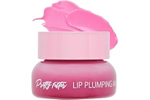 TOUCH IN SOL Pretty Filter Lip Plumping Mask - Lip Volumizing and Moisturizing with Shea Butter, Korean Skincare - Hydrating, Lip Repair, Lip Plumps, Raspberry Scent