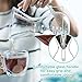 Pour-Over Coffeemakers with Handle - Durable, scratch resistant borosilicate glass manual slow pour over coffee maker (35oz - 7 cup)