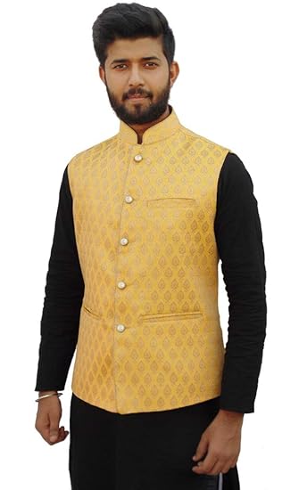 orange colour modi jacket
