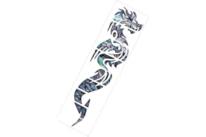 UTHCLO Dragon Fretboard Inlay Stickers Self-adhesive Guitar Fingerboard Decals Thin Decorative for Guitar