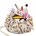 Adigow Portable Drawstring Makeup Bag Large Capacity Lazy Cosmetic Organizer Pouch Magic Travel Toiletry Bags For Womens,Beige Makeup