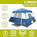 QT QOMOTOP 8 Person Instant Cabin Tent, 60 Seconds Easy Set Up, Tents for Camping Waterproof，Provide Top Rainfly, Caming Tent Advanced Venting Design