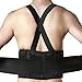CFR Working Support Back Brace Lumbar Belt Adjustable Straps Pain Relief For Women Men Neoprene Strap For Lower Waist Therapy Portable Pain Daily Care