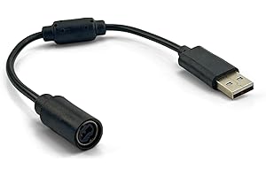 Kisumi USB Breakaway Cable for Logitech G920 G923 G27 G29, Ferrari 458 Spider Racing Wheel Driving Force