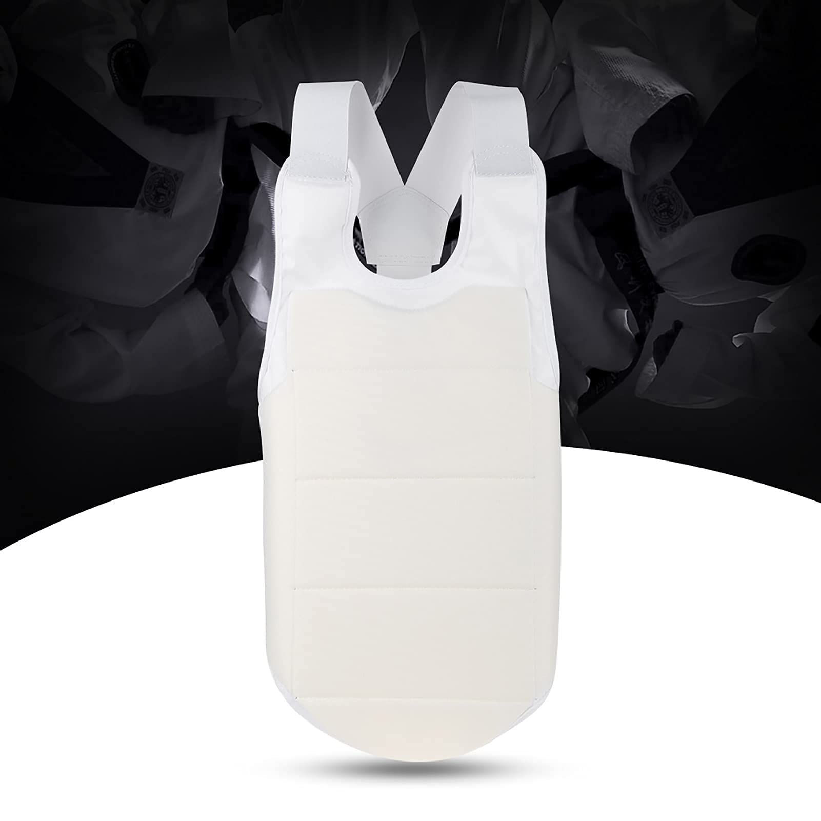 VGEBY1 Taekwondo Chest Guard, Unisex Adult Child Taekwondo Karate Chest Guard Vest Boxing Karate Breast Protector Accessory(M) Sportinggoods Sports Protective Sportinggoods Sports Protective Gear