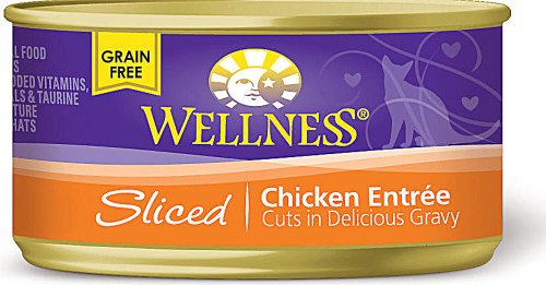 Wellness Sliced Canned Cuts Chicken Adult Canned Cat Food24