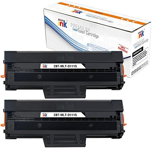 Starink MLT-D111S Compatible Toner Cartridge Replacement for Samsung 111S Xpress M2020W M2070W M2070FW M2024W M2022W M2020 M2070 M2022 Printers (2 Black)