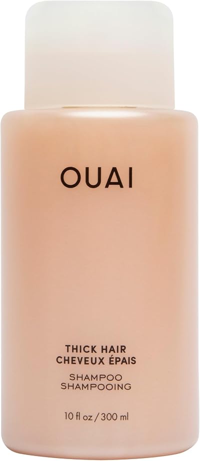 OUAI Thick Shampoo Moisturizing Keratin Marshmallow Root 10 fl oz