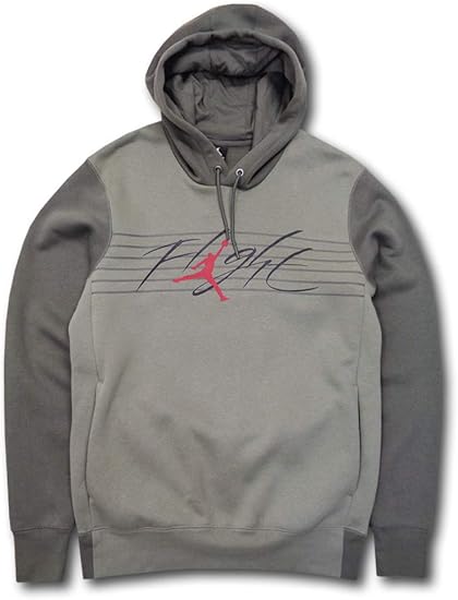 Amazon Jordan ジョーダン Flight Fleece Pullover Hoodie ジャンプマン パーカー M オリーブグリーン黒赤 並行輸入品 トレーナー パーカー 通販