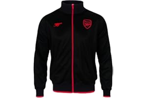 ARSENAL F.C. Arsenal Football Club Official Soccer Gift Boys Retro Track Top Jacket