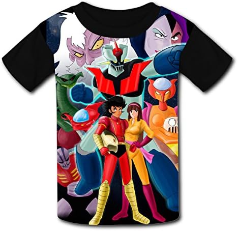 ZeroBNB Mazinger Z Youth Casual T-Shirt Short Sleeve for Kids