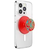 PopSockets Phone Grip for MagSafe, Magnetic Holder, Phone Stand - Tomato Rosso