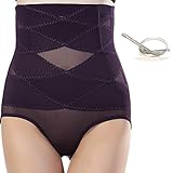 TAILONG Women's Shapewear Waist Tainer Cincher Panty High Waist Briefs Boyshorts