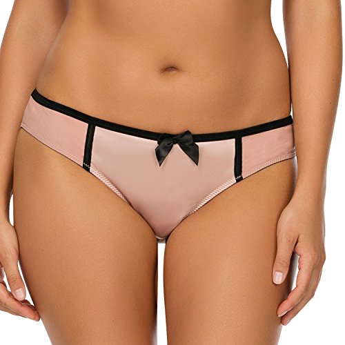 Parfait by Affinitas Charlotte Bikini 6905 Dusty Rose/Black - 3X