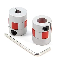 Zeberoxyz 2PCS 6.35mm to 10mm Aluminium Plum