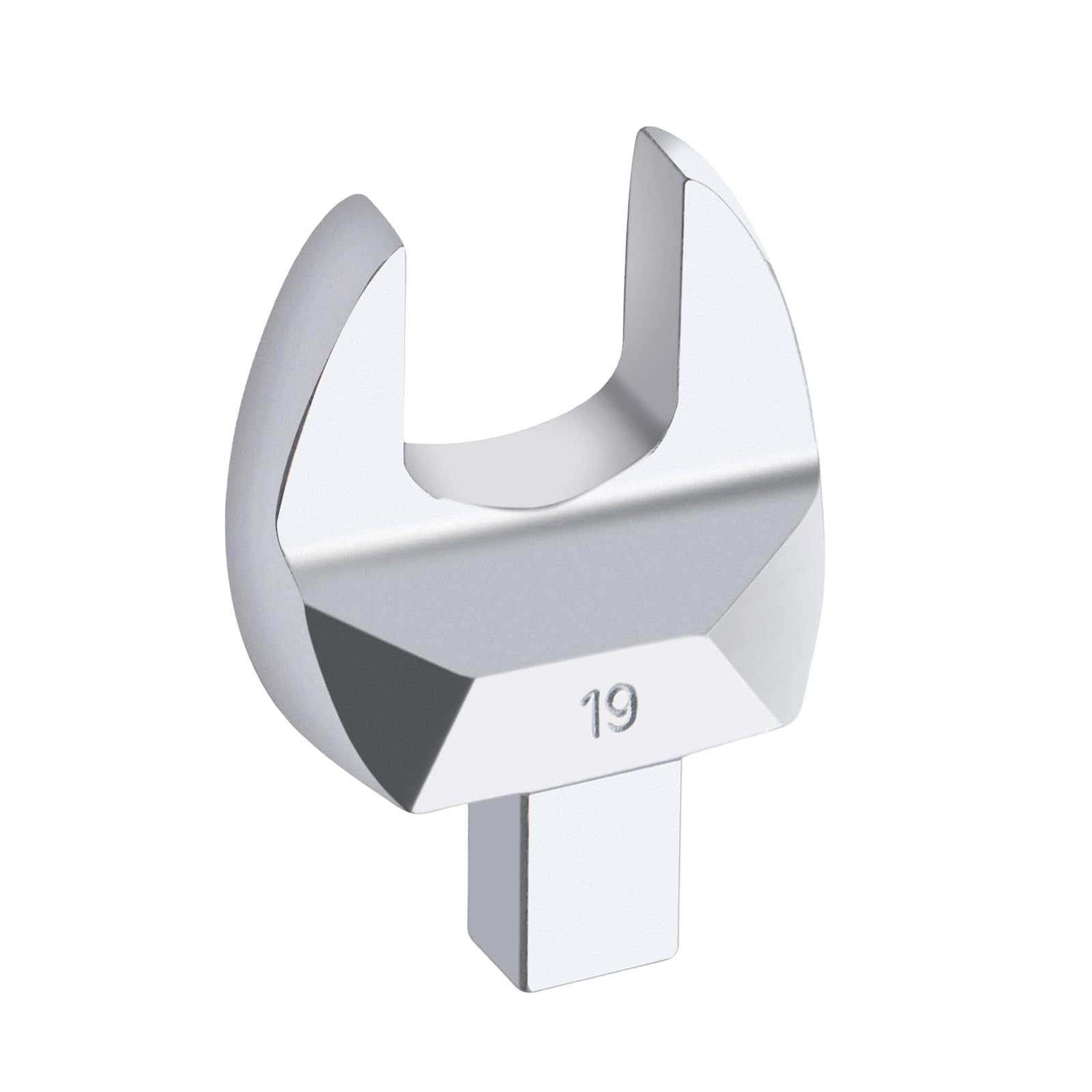 ATsafepro Open-End Socket Tool Torque Open-End Spanner, 9 x 12 mm Insertion Spanner Interchangeable Torque Wrench 19 mm