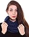 Simplicity Women's Winter Knit Fuzzy Neck Warmer / Infinity Scarf