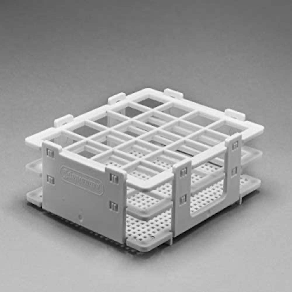 Bel-Art Products 18514-0020 No-Wire Bottle and Vial Rack, For 16 mm-20 mm Bottles and Vials, 20 Places