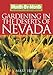 Month by Month Gardening in the Deserts of Nevada