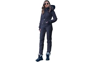 Yousify Womens Onesie Ski Suit Winter Outdoor Sports Waterproof Snowsuit Jumpsuits Jacket