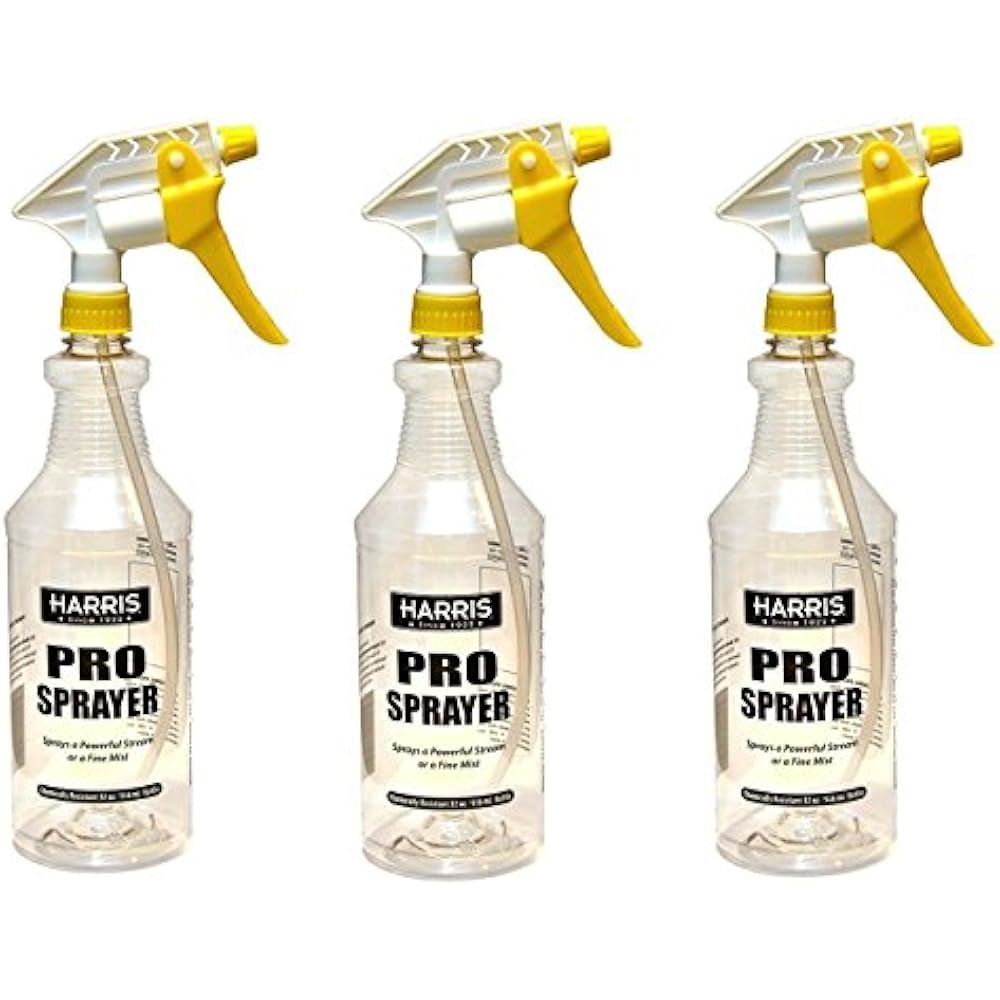 Professional Home & Kitchen Features Spray Bottle 32oz (3Pack), All