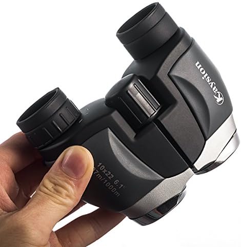 10 x 22mm Powerview Porro Prism Binoculars Kaysion Waterresistent Folding Binoculars Compact Telescope Kids Binoculars for Bird Watching Concerts Hunting Outdoor Activities