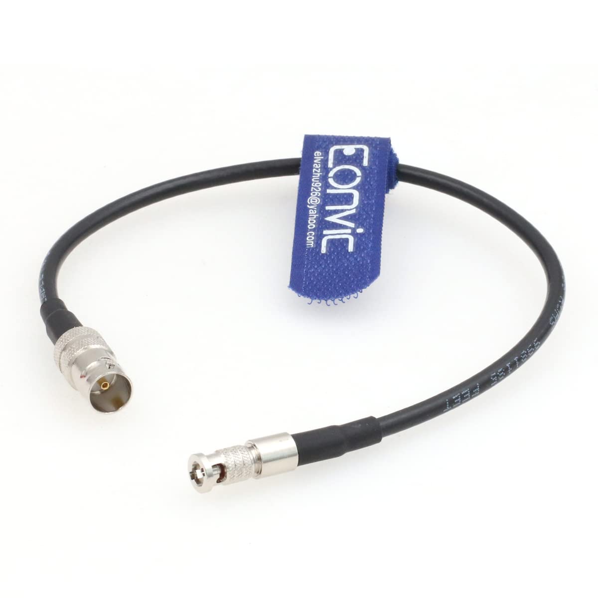 EONVIC Micro BNC Male to BNC Female High-Density HD-SDI Cable for Blackmagic Video Assist