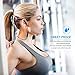 SoundPEATS Bluetooth Headphones In-Ear Sports Earbuds Secure Fit Wireless Earphones with Mic (6 Hours Play Time, Bluetooth 4.1, aptX, Sweatproof) - Q15 Black
