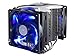 Cooler Master SickleFlow 120 - Sleeve Bearing 120mm Blue LED Silent Fan for Computer Cases, CPU Coolers, and Radiators