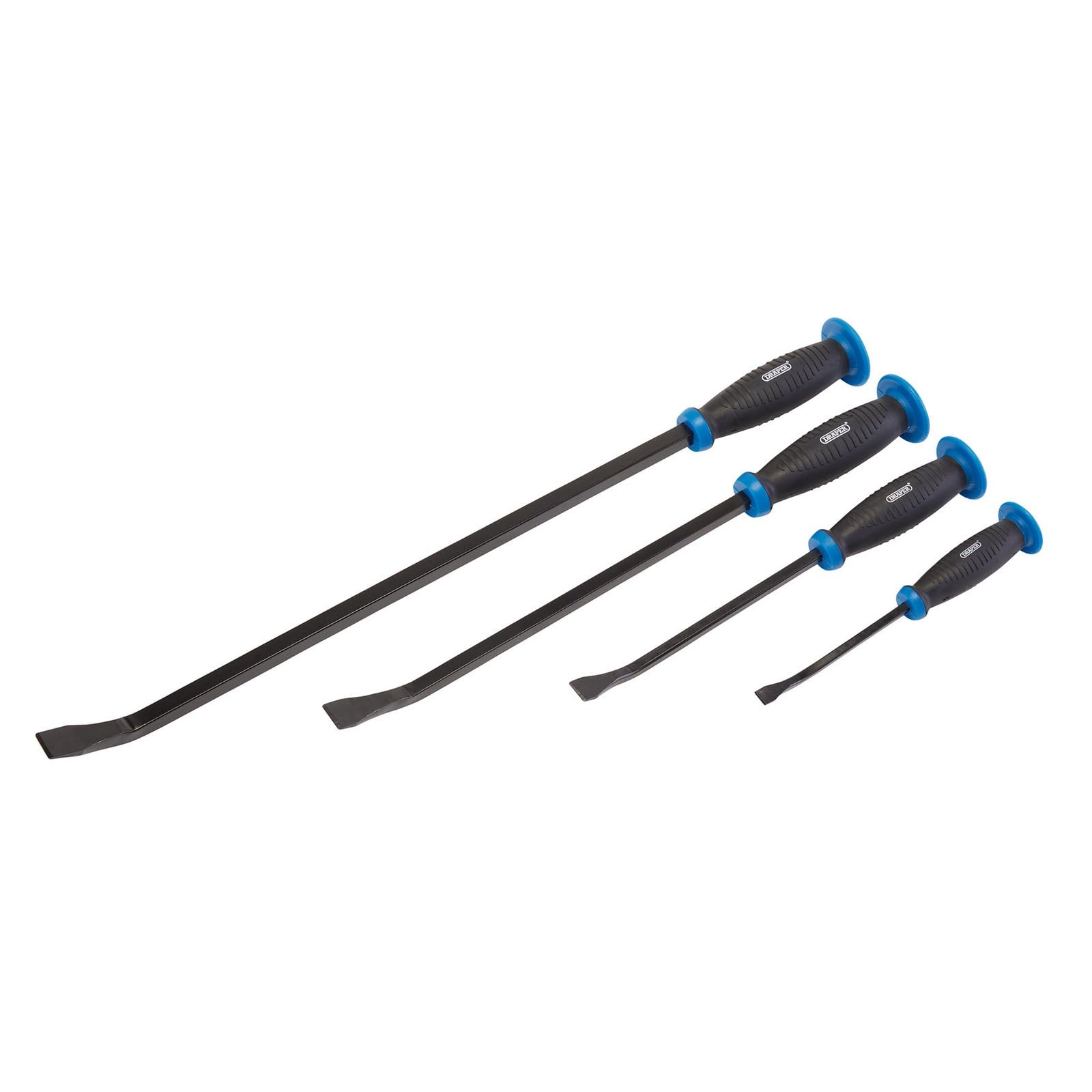 Draper 08559 Soft Grip Pry Bar Set (4 Piece)