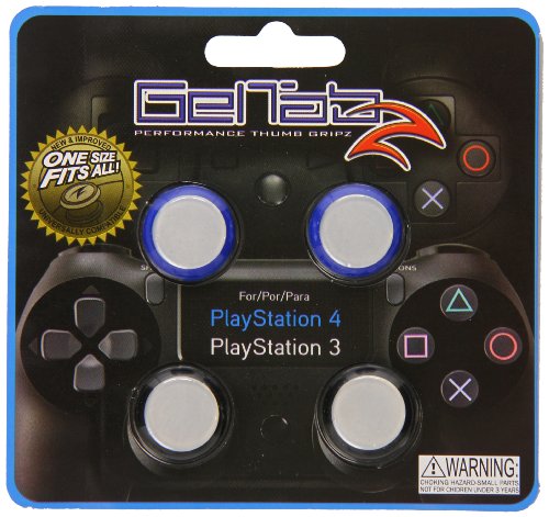 GelTabz Performance Thumb Grips - PlayStation 4 and PlayStation 3 (Best Ps4 Thumb Grips)