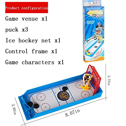 Suitable for Boys and Girls Over 3 Years Old, Children's Educational Interactive Desktop Toys Finger Football Basketball Golf Hockey Fans Your Finger Sports Toys [4 Pieces] - Thumbnail 4