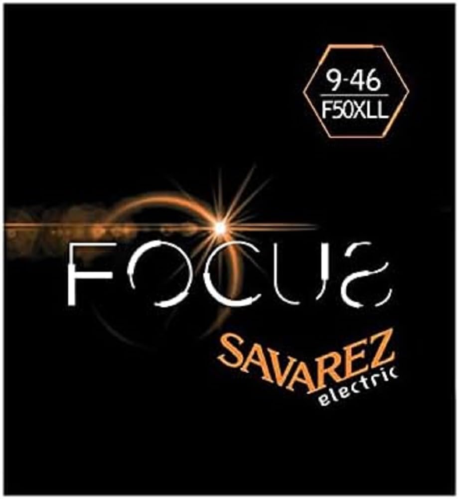 Savarez Electric Guitar Strings Focus Stainless Steel Set Mixed .009-.046 F50XLL