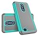 Tekcoo ZTE Zmax Pro Case, ZTE Blade X Max Cute Case, [Tmajor] Shock Absorbing [Turquoise] Adorable Rubber Silicone Plastic Scratch Resistant Defender Bumper Hard Cases Cover for ZTE Z983 Z981
