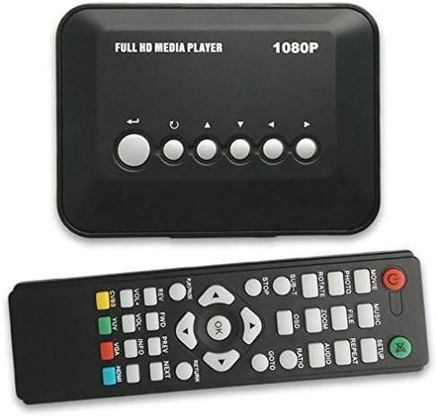Eforbest 1080P Full HD Multi-Media Player 1080P-TVBOX USB HDMI SD/MMC Multi TV Media Player With Remote Control