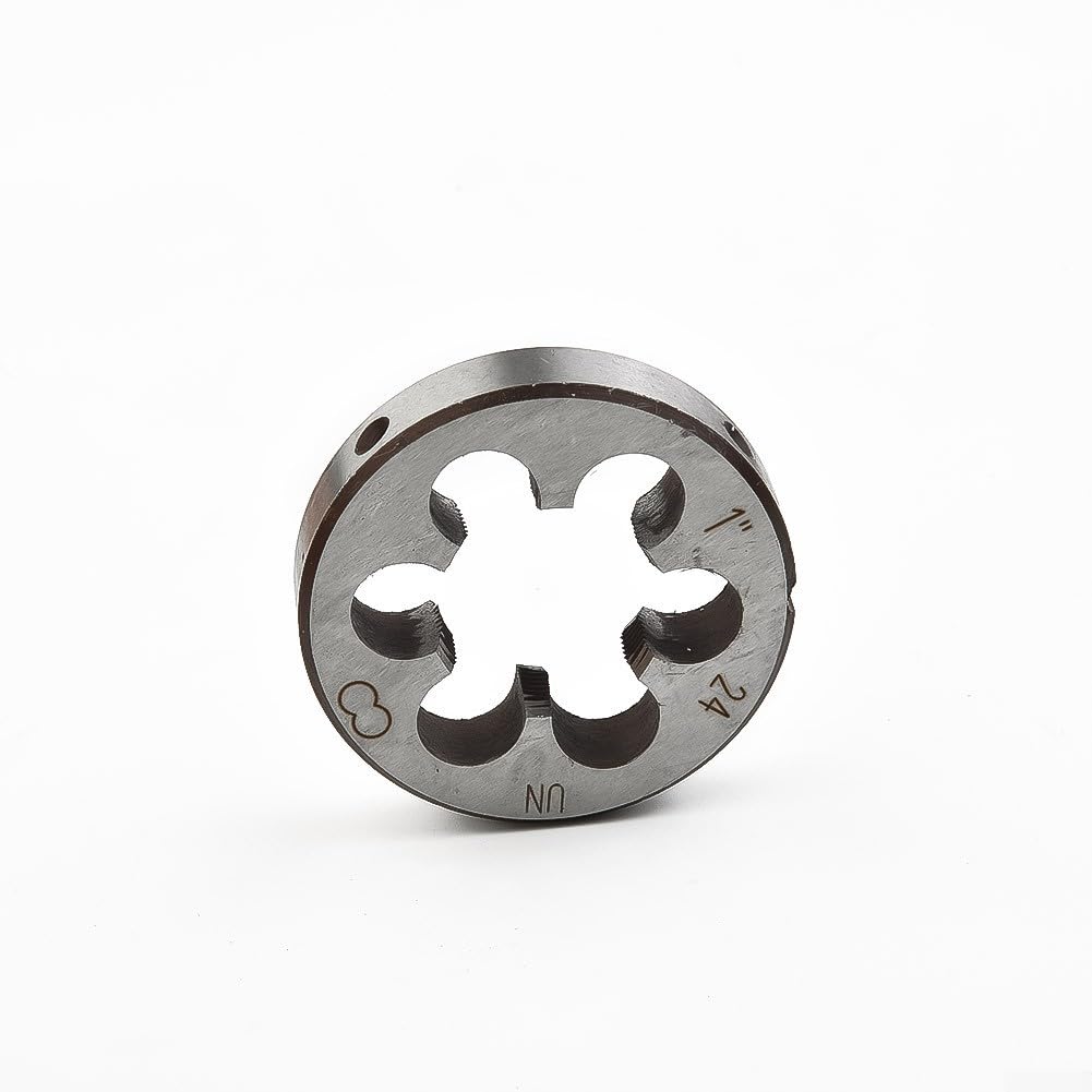 Photo 1 of 1 Inch 24 UN Right Hand Thread Die 1-24 TPI Threading Cutting Tool Metalwork Alloy Tool Steel 55mm Outer Diameter