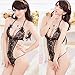 Underwear, Toraway Women Babydoll Lingerie Lace Dress (Black)