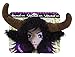 Rubies Bull Horns Headpeice for Adults, Unisex No Size