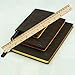 30 Pack Wooden Rulers Student Rulers Wood School Rulers Measuring Ruler Office Rulers,2 Scale, 30 cm and 12 Inch