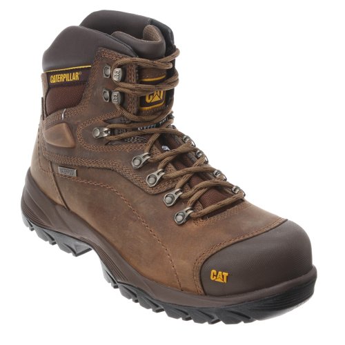 Cat Footwear Men's Diagnostic SteelToe Waterproof Boot Hi Wp, Dark