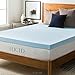 LUCID 3-inch Ventilated Gel Memory Foam Mattress Topper - King
