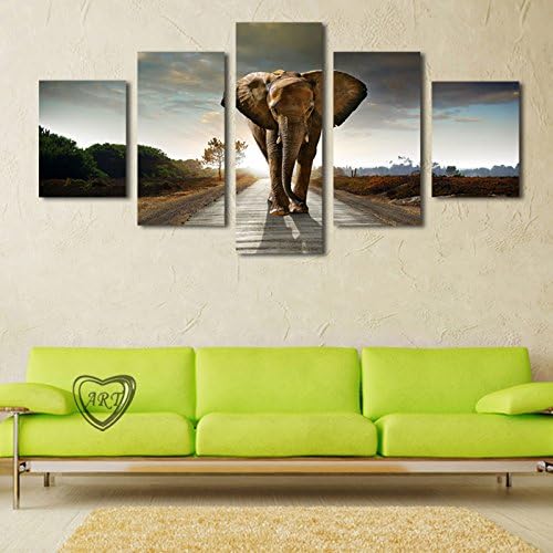 Room Canvas Print Modern Painting-Large Canvas 5 Pcs(No Frame) @ SORNBA