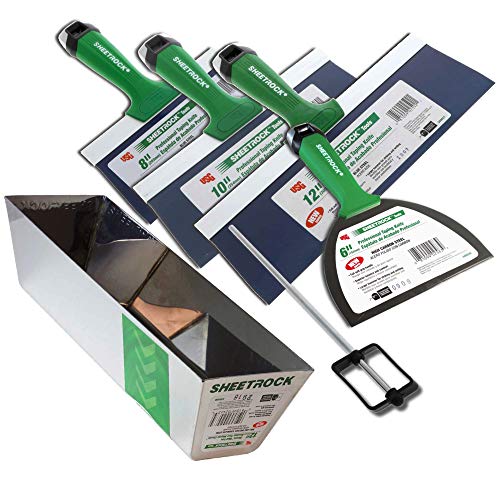 USG Sheetrock Pro Series Blue Steel Drywall Taping Knife with Matrix