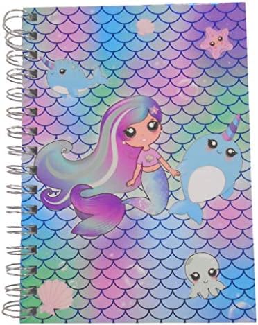 Mermaid A5 Girls Spiral Notebook